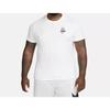 Nike T Shirts Men's White Crew Neck Moderate DR7648-100