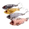 3-7-11Microscopic ObjectsVIBFake Fishing Lure Three-Hook Hard Bait Electroplated Lure Bait Universal for Freshwater Bass and Man