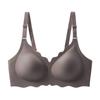 Women Plus Size Seamless Full Cup Soft Support Gather Anti Sag Bra