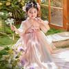Anneyol Girls' Summer Hanfu Princess Dress