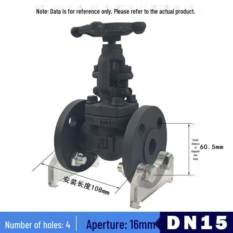 

YunDuo Forged Steel American Standard 150LB DN15 Flanged Globe Valve