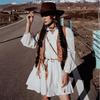 Bohemian Vintage Fringe Embroidered Vest Women Short Waistcoat Ethnic Style Travel Outfit