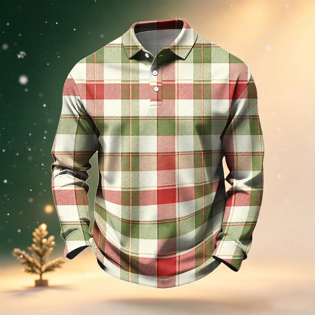 Men's Long Sleeve Quick Dry Golf Shirt with Breathable Mesh for Casual Outdoor Sports