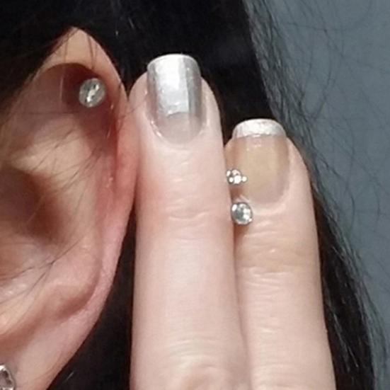 Damen Ohrringe Schicke Ohrstecker