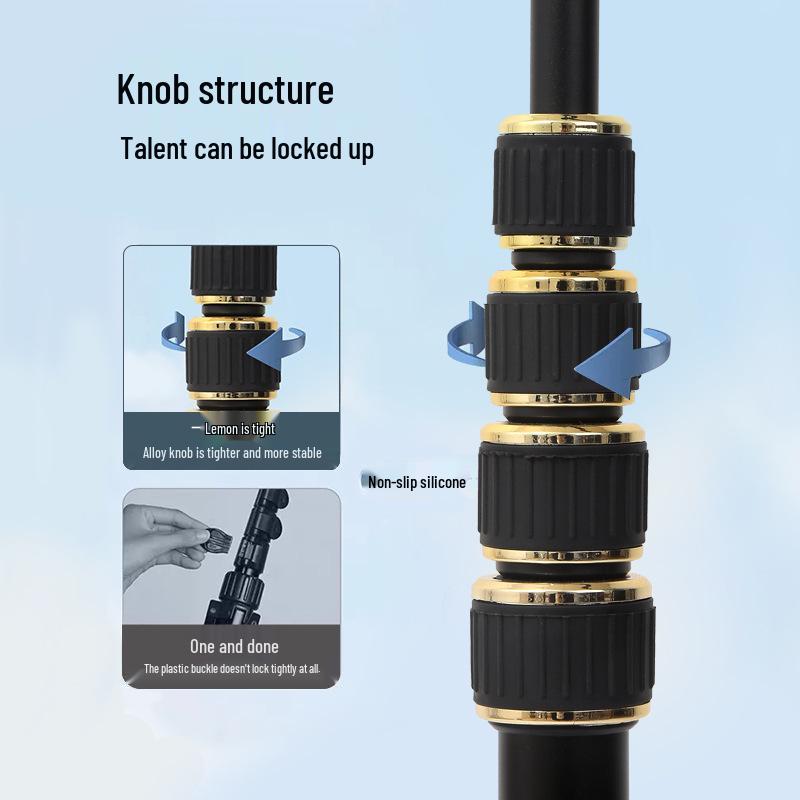 2.1m Multifunctional Floor Tripod & Selfie Stick for Mobile Phones