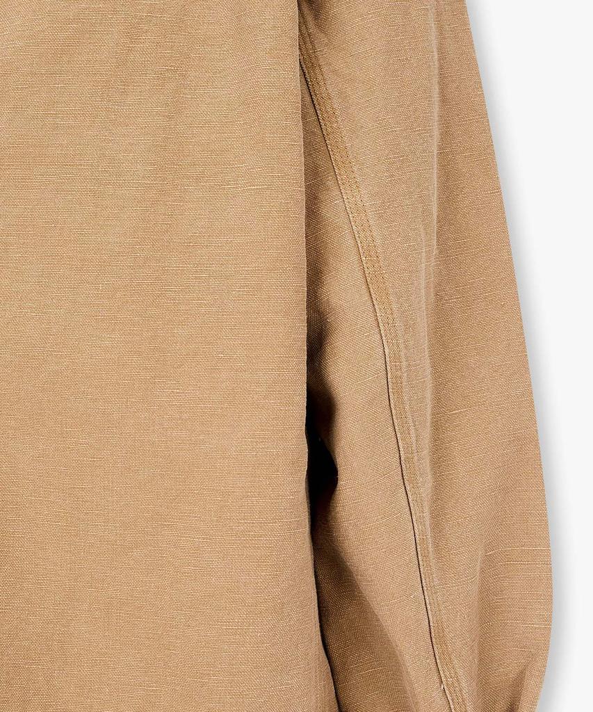 Man On The Boon Vintage Washed Half Jacket_Beige 4716109013