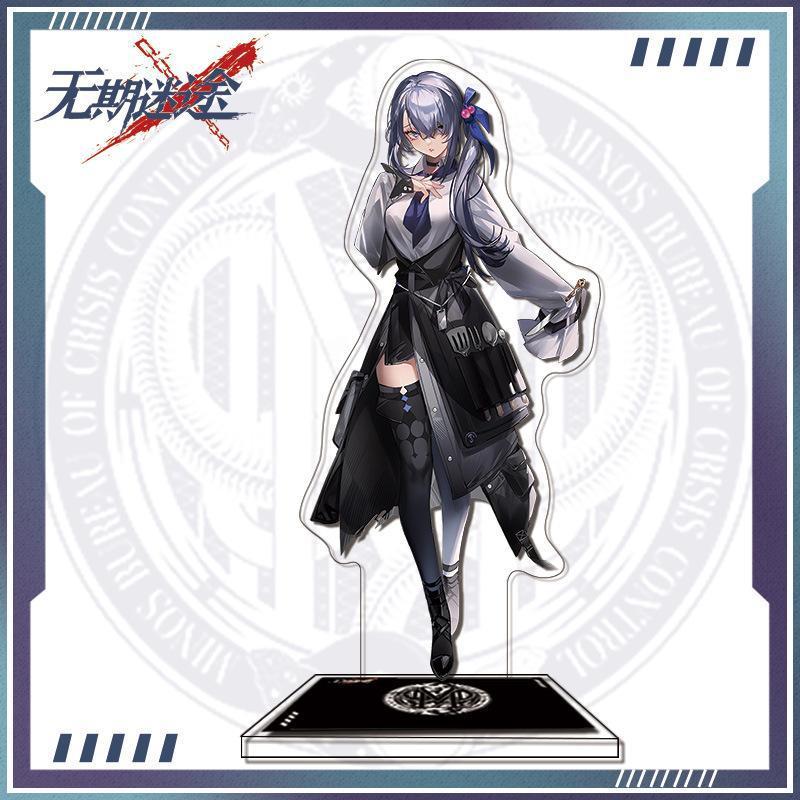 Fans Gift Charm Game Anime Path to Nowhere HD Figures Zoya Hamel Demolia Acrylic Stand Series Desk Decor Collection About 15cm