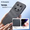 Huawei Mate40 Pro Phone Case, Mate40e Pro Protective Cover, Shockproof Lens Full Protection Soft, Simple Luxury Silicone Outer Case,n, Black