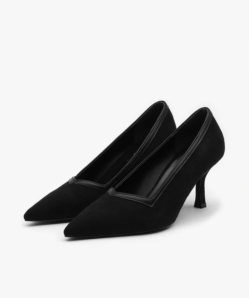 Sappun Leona Suede Pumps Heels (5/7Cm) (Type A)