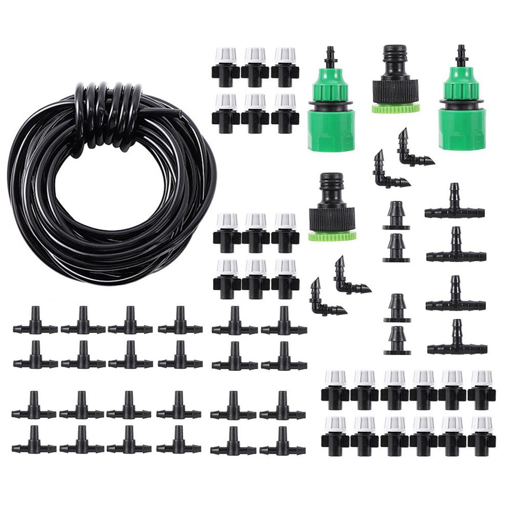 10/20M Lawn Misting Irrigation Kit Portable Automatic Spray Irrigation Kits Water-saving Gardening Tools for Garden Greenhouses