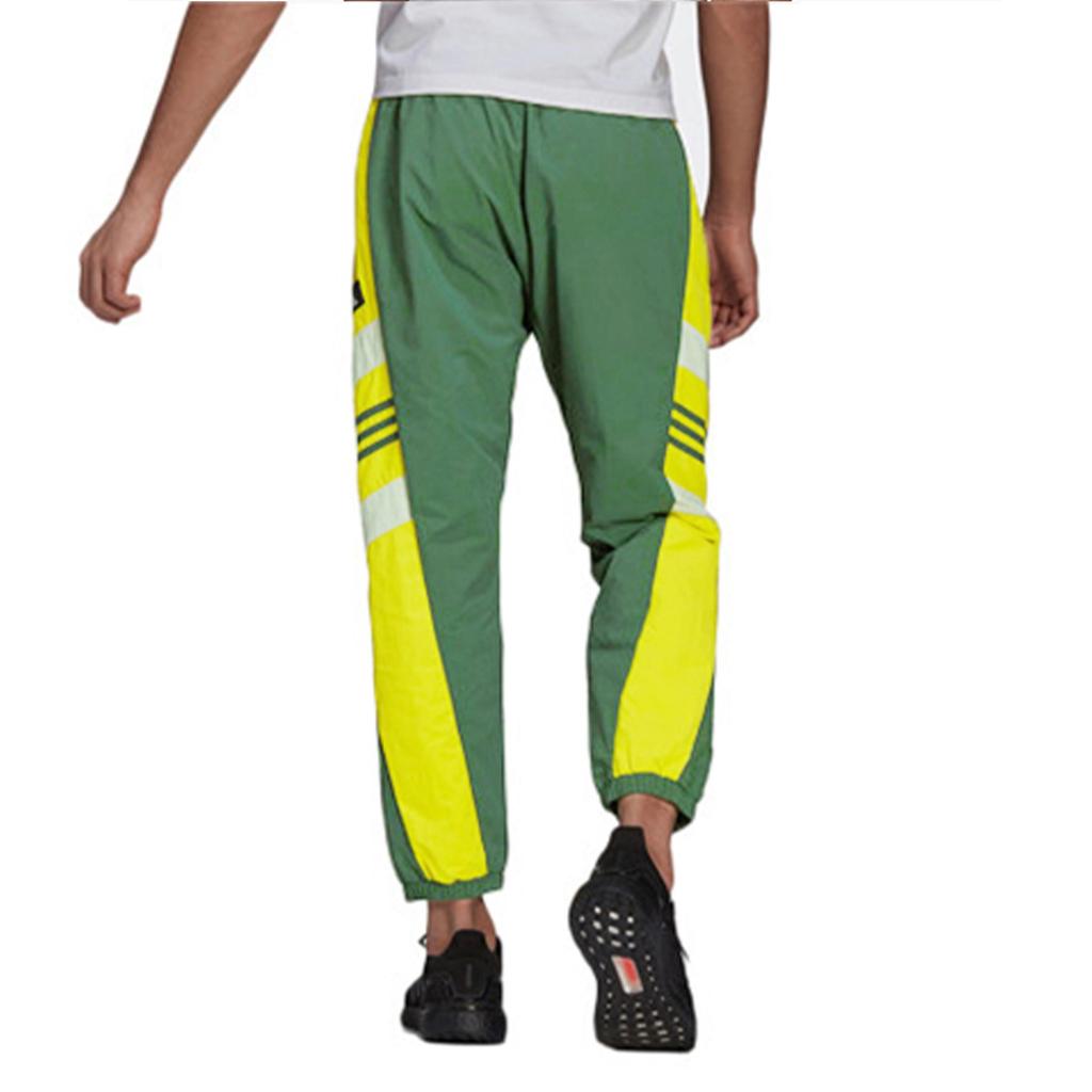 adidas Gewebte Colorblock Freizeitsporthose Herren Unterteile Grün GU1743