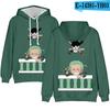 One Piece Anime Hoodie Men Digital 3D Print Loose Fit Long Sleeve Sweatshirt Fall Casual Wear