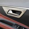 Car Inner Door Handle Bowl Frame Cover Trim Fit For Peugeot 3008 5008 GT 2017 - 2025 ABS / Stainless Steel Accessories Interior