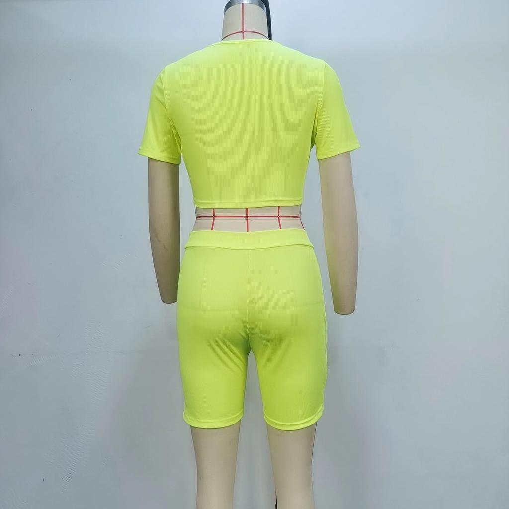 Women's Solid Color Sexy Tracksuit