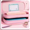 Portable Pencil Case Multi-function Stationery Box New Storage Box  Student School Supplies
