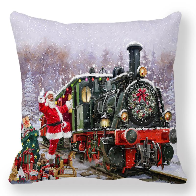 New Christmas Pillow Case 30*50cm,40*40cm,45x45cm, Cushion Cover Home Christmas Decoration Pillow Case