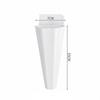 1 PCS Wall Decorative Plastic Hanging Planters Pot Wall Mounted Flower Planter Garden Indoor Wall Decor Durable for Plants