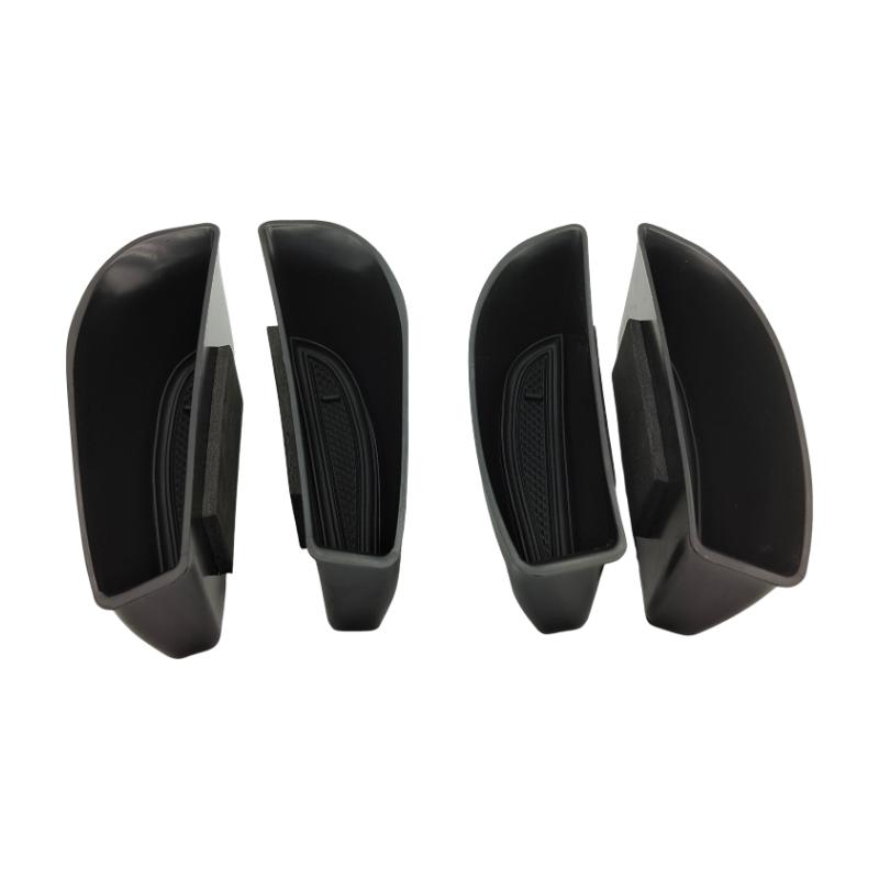 

4pcs Car ABS Plastic Interior Door Handle Armrest Storage Box Container Holder Tray Organizer for VW ID.4 ID4 ID 4 4PCS