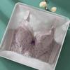 High-End Lace Shaping Bra: Delicate, Large-Size, Side-Gathering, Soft Steel Ring Design