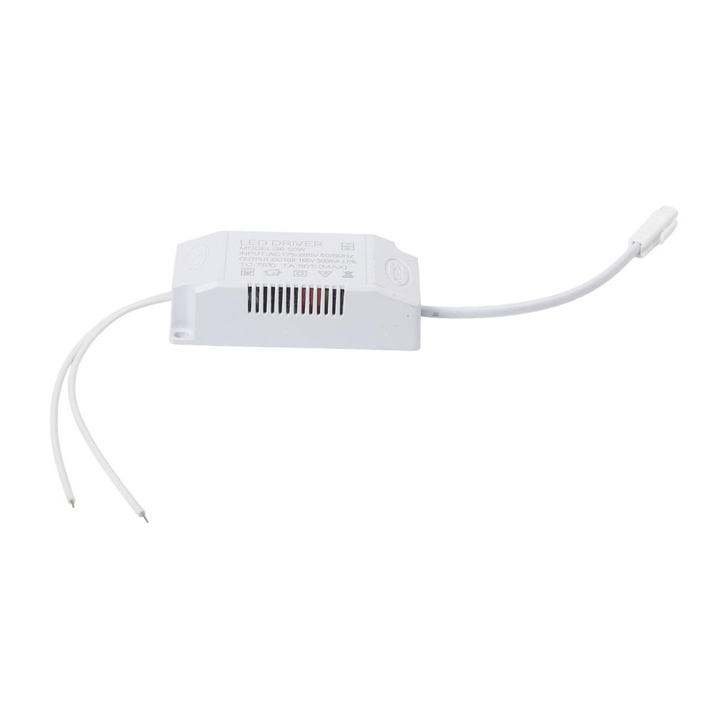 Home Improvement LED Driver Constant Current -20 50 300mA 5 36-50W Power Diameter 80mm Height 24mm SM Male 2 Pin