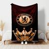 1pc Blanket - Chelsea FC logo Print Design, Lightweight Blanket for Sofa, Bed- Soft &Warm, Gift for All Seasons