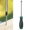 6mm Screwdriver Long Crosses Head Screwdriver Flat Screwdriver Magnetic Screwdriver With Rubber Handle for Home Repair
