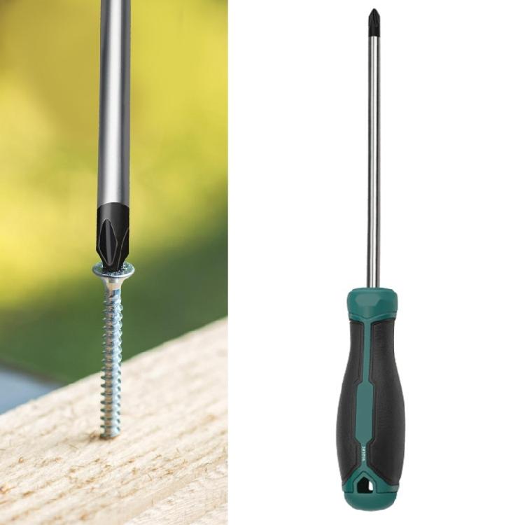 6mm Screwdriver Long Crosses Head Screwdriver Flat Screwdriver Magnetic Screwdriver With Rubber Handle for Home Repair