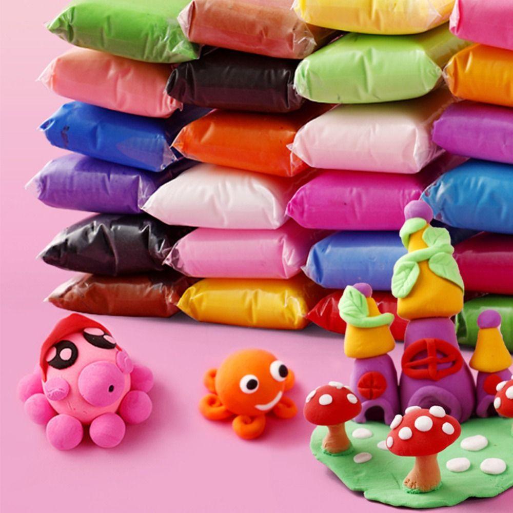 Light Slimes Polymer Light Clay Ultra-Light Clay Toys Playdough Slimes Toy Soft Plasticine Toy