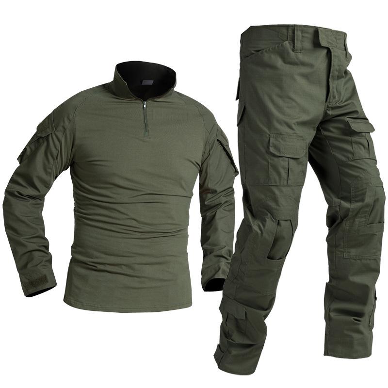 Tactical Frog Python Pattern CP Camouflage Outdoor Suit - Slim Fit, Wear-Resistant Training Set