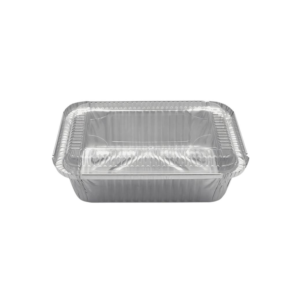 Rectangular Aluminum Foil Container Disposable Foil Tray for Cooking Baking Roasting and Food Storage Oven Safe
