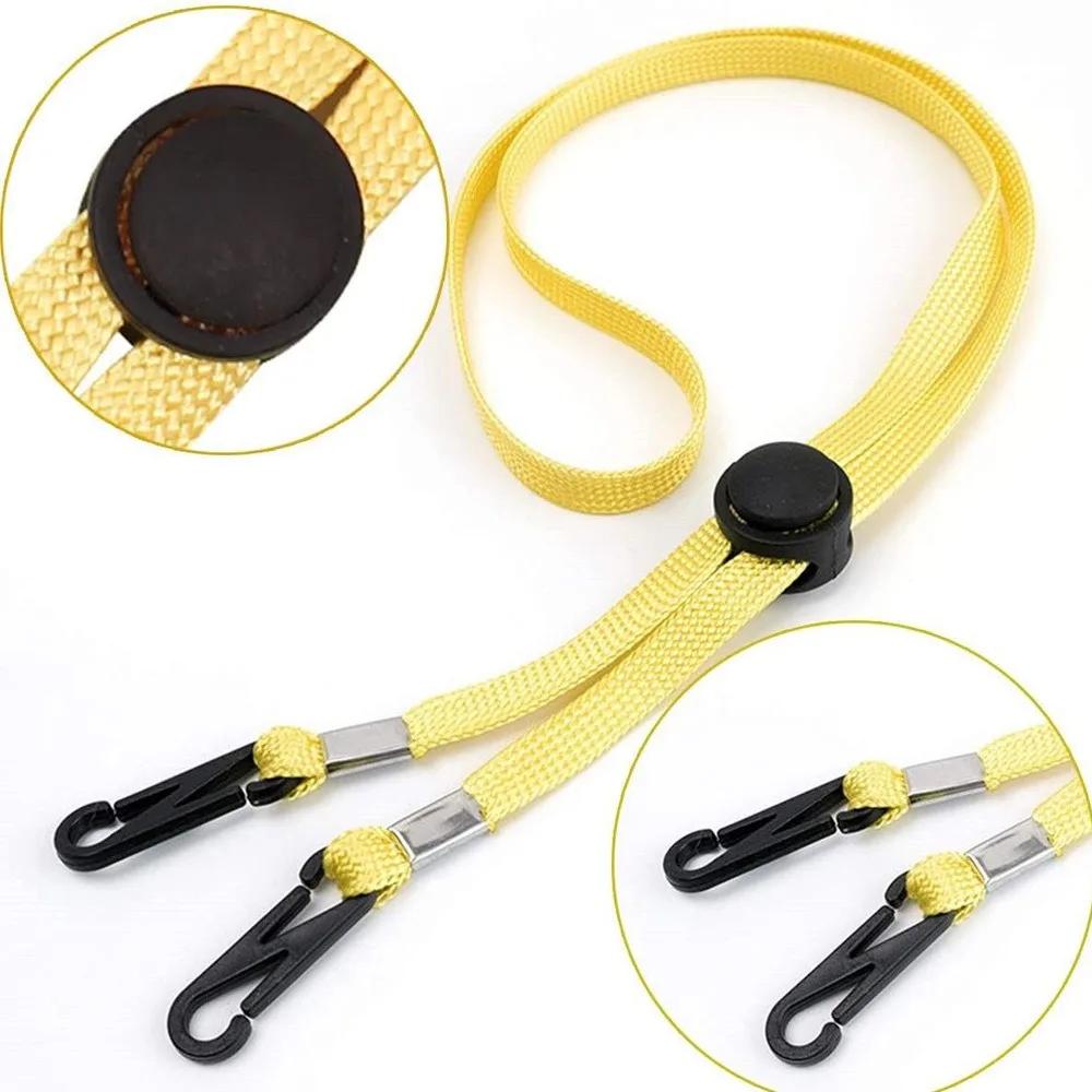 10pcs Quality 70cm Hat Chin Cord Anti-lost Multi-function Windproof Hat Strap Nylon Removable Adjusting Rope Sun Hat