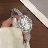 Sunlifex Diamantbesetzte ovale Zifferblatt Armbanduhr für Damen Quarzarmband Berühmte Marke Damenarmbanduhren Saati Relojes