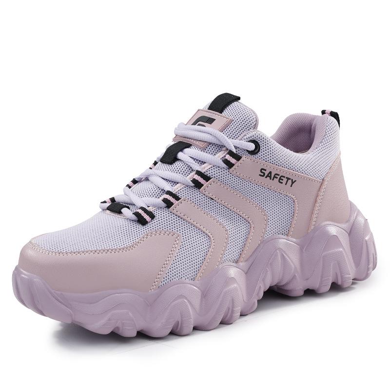 Women's Safety Shoes: Lightweight, Comfortable Steel Toe Caps, Anti-Smash & Anti-Puncture, Suitable for All Seasons