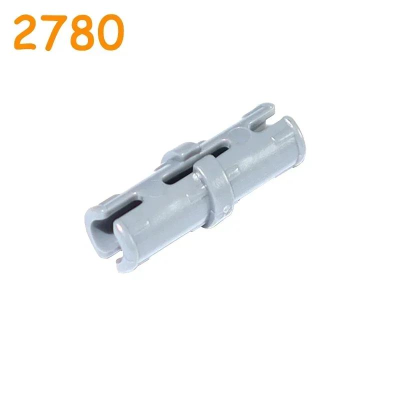Non-Toxic Connector Bolt Pin With Friction Peg Cross Axle Building Block Bricks Technical Accessories Moc Parts Assemble Particles Toy