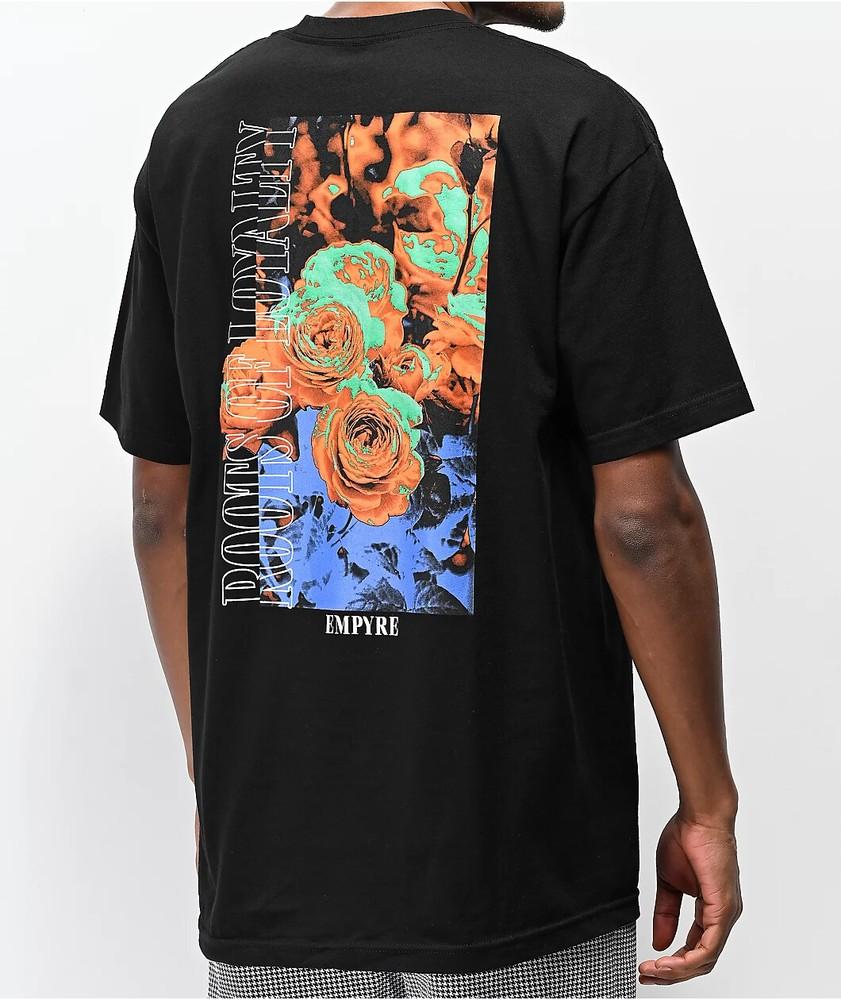 Empyre Mens Roots Of Loyalty Black Tee Shirt New, 3XL