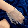 Verstelbare Tassels Armband Prachtige Open Bovenarm Ketting Vintage Franje Armband Manchet Meisjes