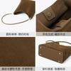 Hot-selling Bags Women's Autumn and Winter New High-mercerized Matte Cowhide Bucket Bag Retro Commuter Shoulder Bag