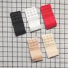Elastic Three-Row Three-Button Bra Extender with Stainless Steel Buckle