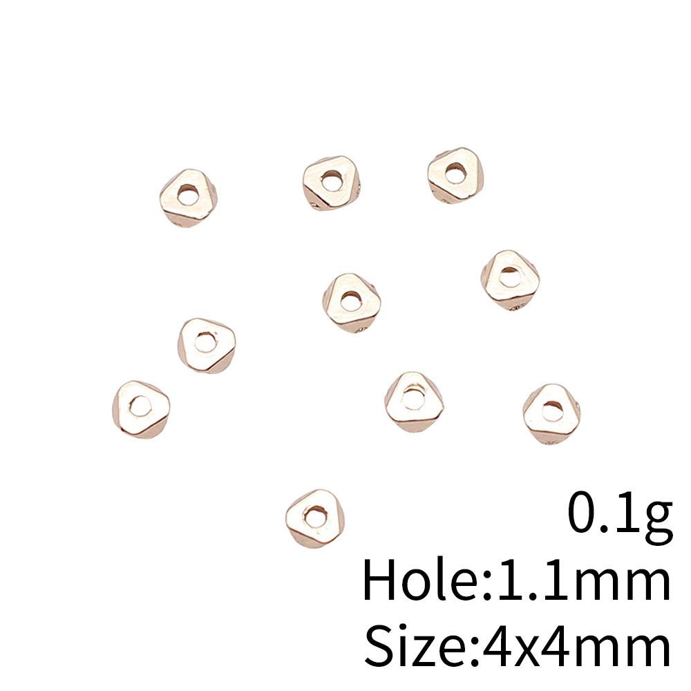 New Year's Day Jewelry Findings Small Torus Spacer Beads Accessories Parts Backpack Accessories