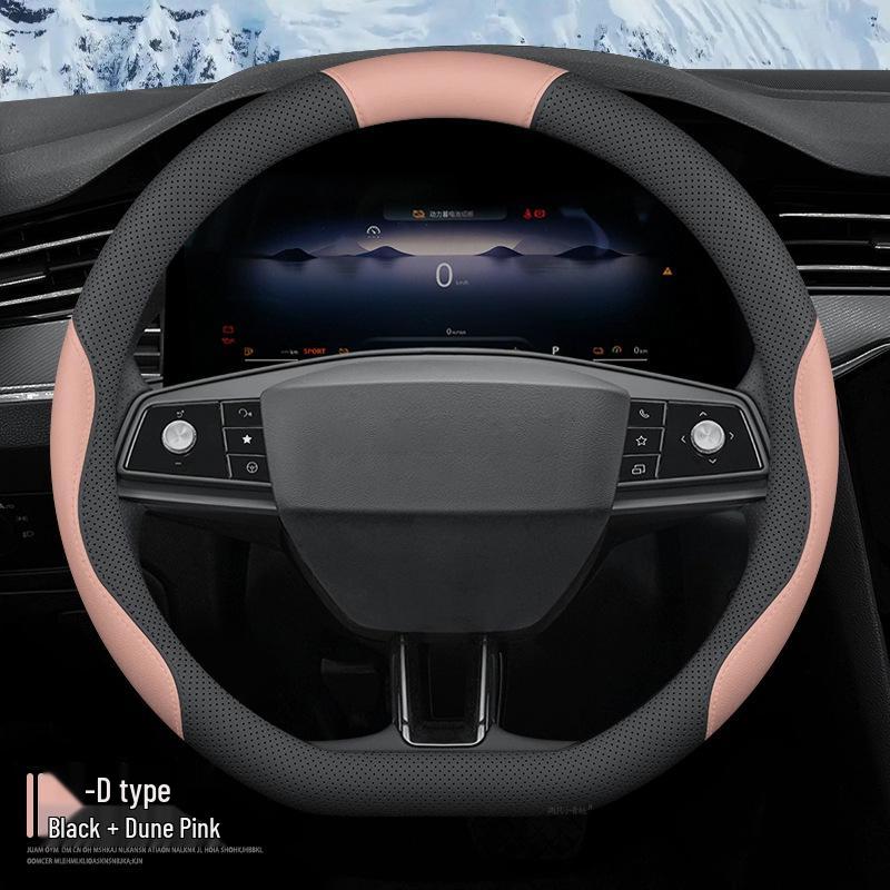 2024 Chery eQ1 All-Season Non-Slip Leather Steering Wheel Cover