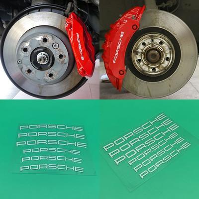 Car Sticker Wheels Rims Racing Car Sticker Emblem Car Door Rims Wheel Hub Decal For Cayenne GTS Panamera Carrera GT3