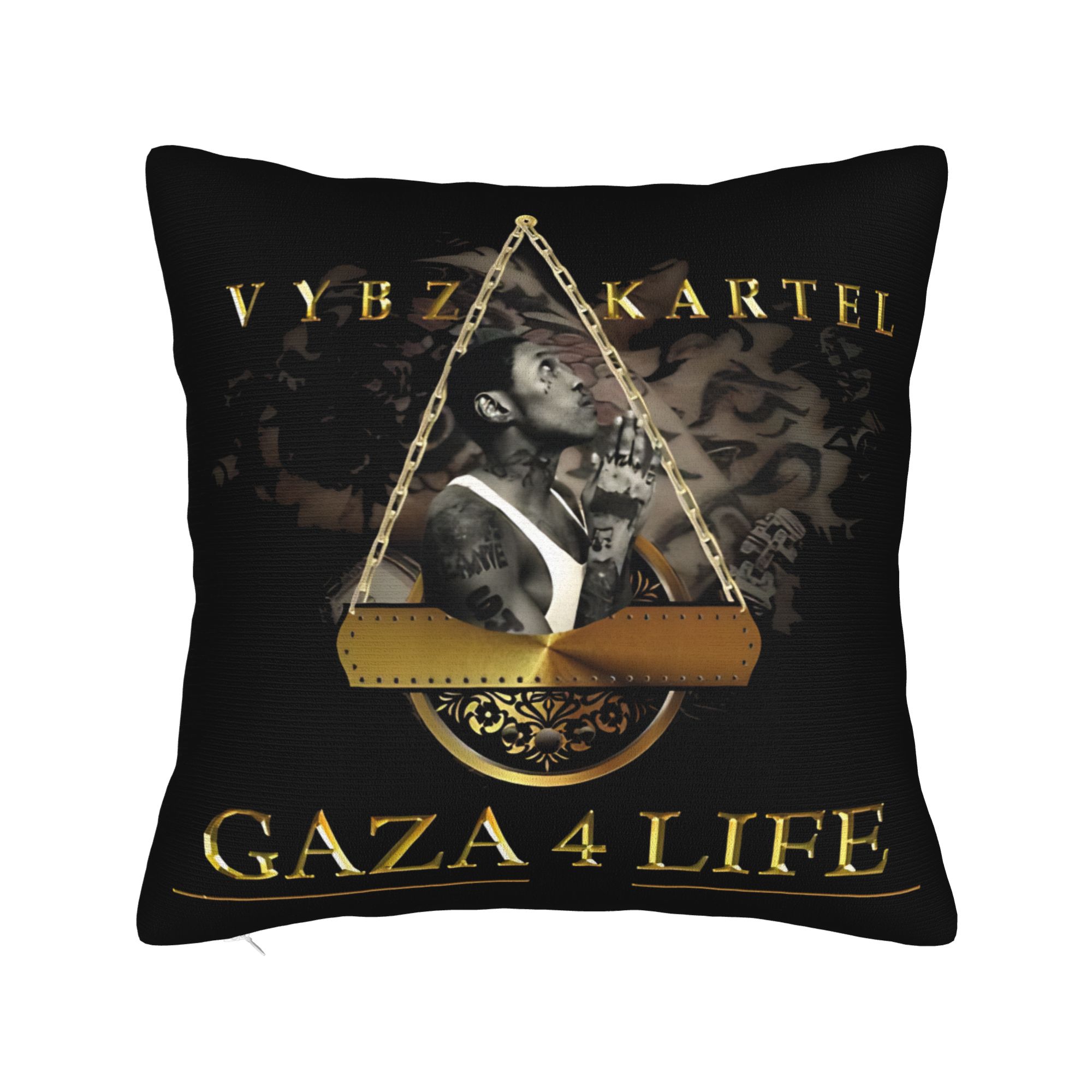 

Home Decorations Vybz Kartel tour 2025 Pillowcases Accessories Pillow Covers Square Multi-Size 12x12in 30X30cm