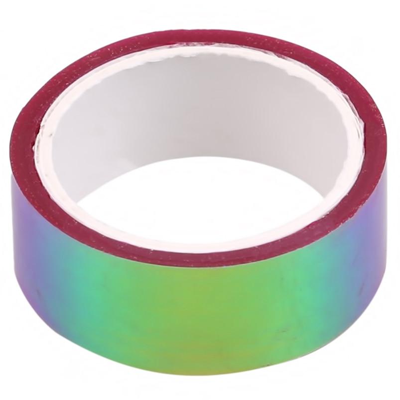 Scrapbooking Decoration PVC Rainbow Laser Washi Tapes Packing Tool Iridescent