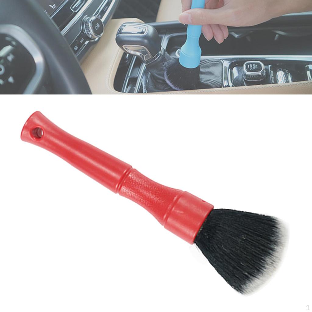 Brush Scratch Comfortable Handle PBT Duster for Leather Seats Infotainment Screens Dashboard Door
