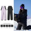 Upgraded Men's & Women's Ski Pants: Thicker, Waterproof, Breathable, Wear-Resistant, Winter Bib, Couple Style