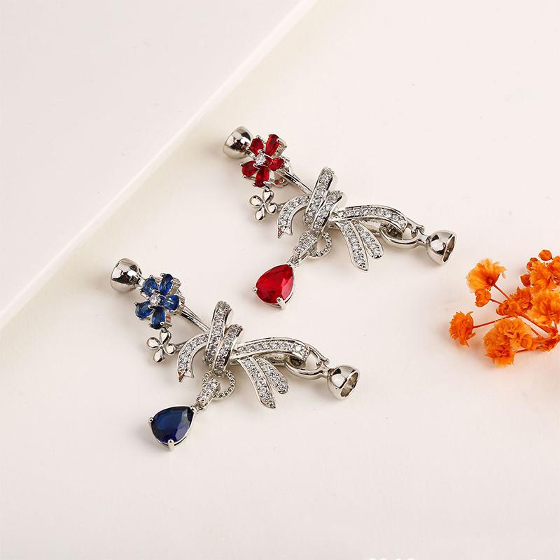 Messing Schleife Verschlüsse Befestiger Verbindungsverschluss Schloss Verbindungsstücke Für DIY Schmuckherstellung Zubehör