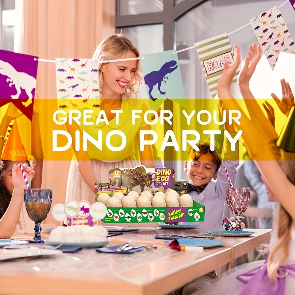A Set of Dinosaur Fossil Excavation Eggs - 12 Unique Dinosaur Eggs,Excavate Several Unique Dinosaur Eggs, an Archaeological Dinosaur Egg Kit