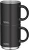 Thermos Vacuum Insulated Dishwasher Safe Mug, 350ml, Black, JDS-351 BK,