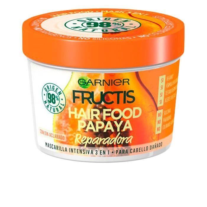 FRUCTIS HAIR FOOD Papaya Masque Réparateur 390 Ml