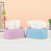 Frosted Paper Towel Box Plastic Tissue Case Simplicity Design Napkin Holder  Home Use